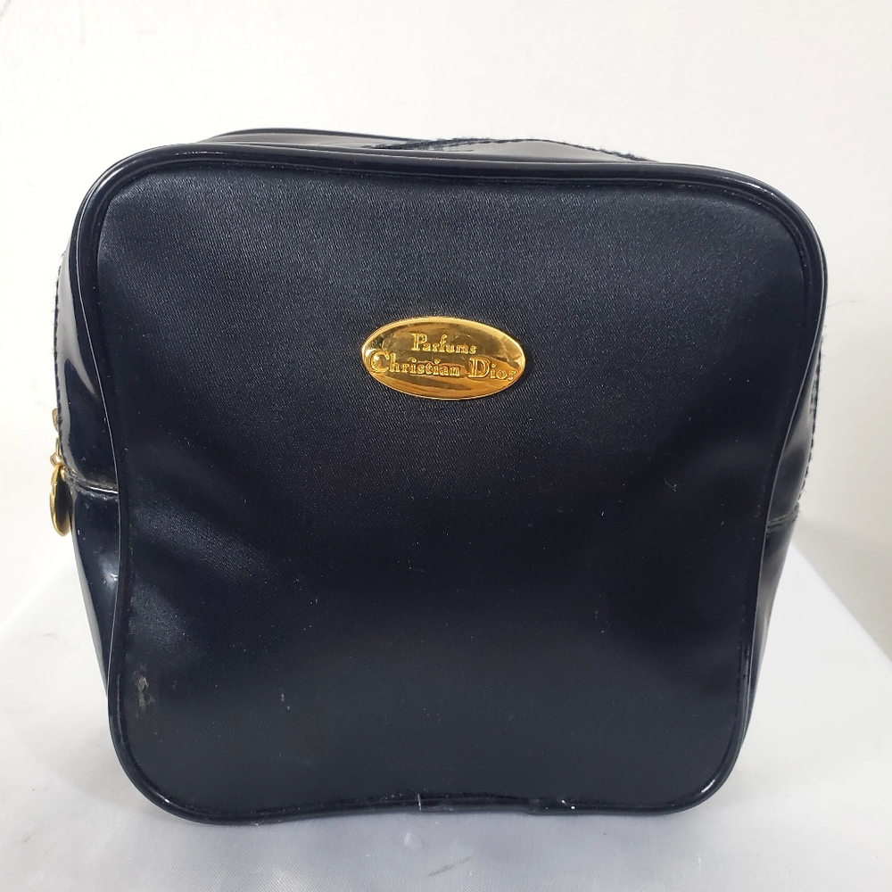 Vintage Christian Dior Parfums Toiletry Bag